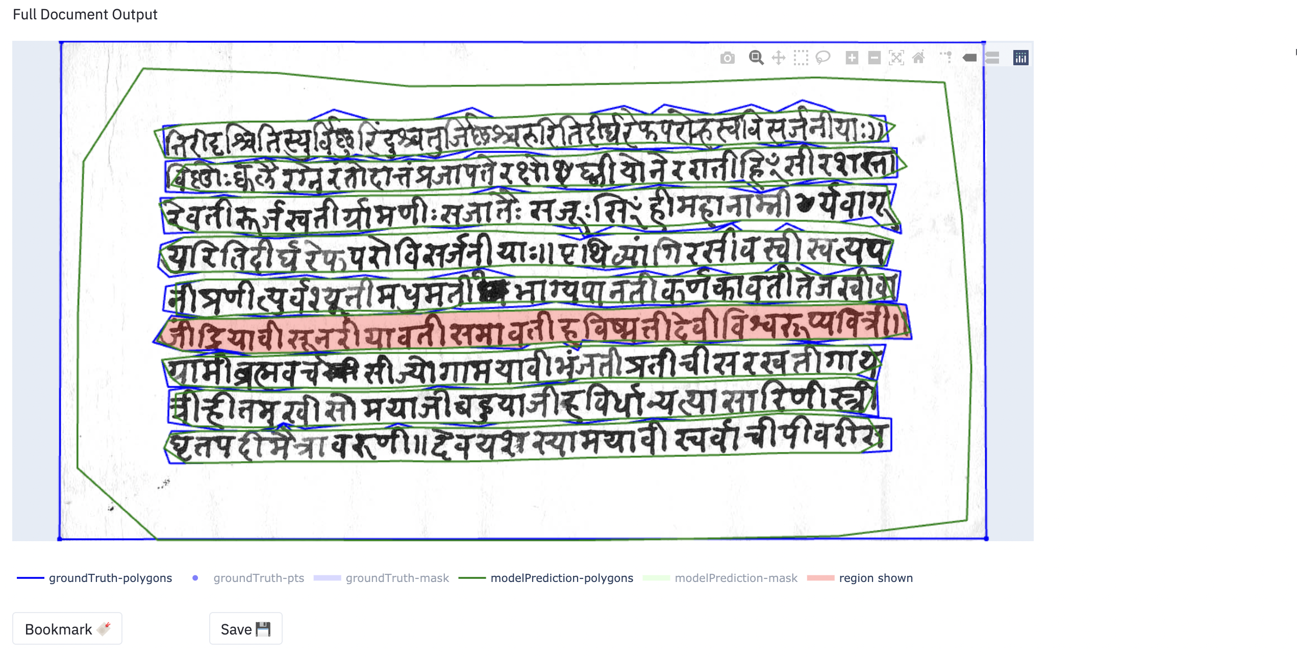 Full document output in fully automatic.